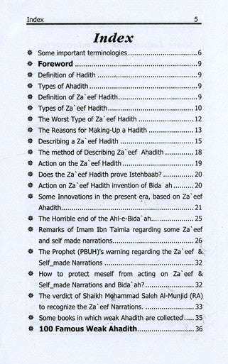 100 famous weak Ahadith-4