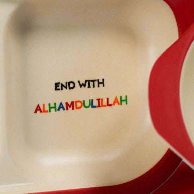 Arabic Alphabet Children's Tableware Set