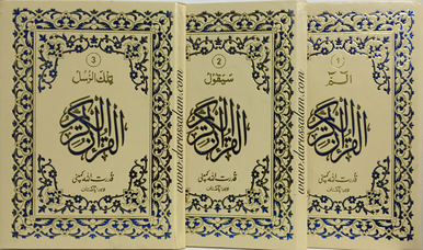 Holy Quran: 30 Juz/Siparah Set -10 Lines (Art Paper)