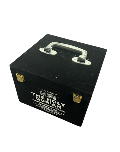 30 Juz (Parts/Para) of The Holy Qur'an (with Colour Coded Tajweed Rules) in Beautiful Velvet Box