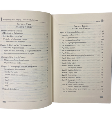 Therapy from Quran and Sunnah 3 - Recognising and Changing destructive Behaviours