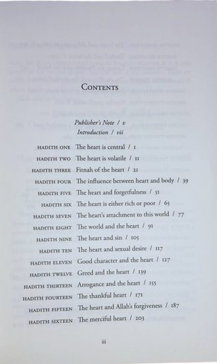 Heart Therapy (Forty Hadiths In Tazkiyah And Soul Purification) (23866)