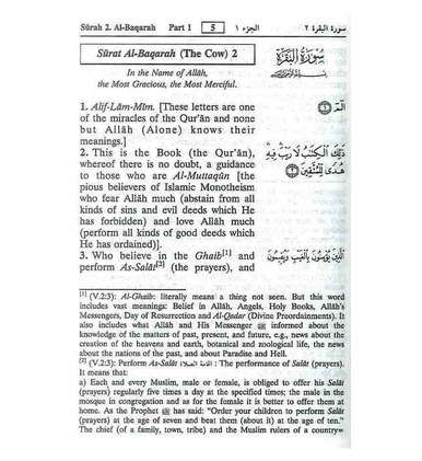 Noble Qur'an Arb/Eng 10x15 cm (Medium HB Fine Paper)-4