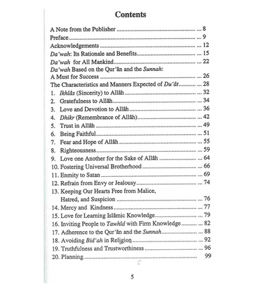 Dawah According to the Quran and the Sunnah