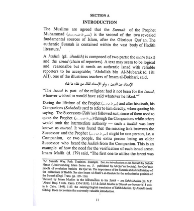 An Introduction to the Science of Hadith-3