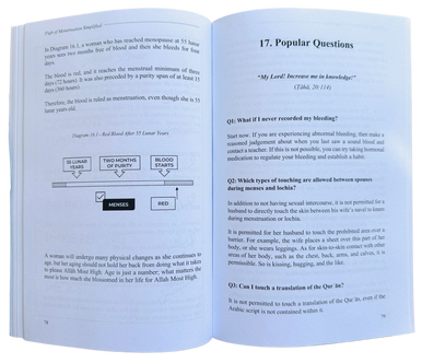 Fiqh of Menstruation Simplified: A Beginner's Guide For Muslim Women Paperback (25209)