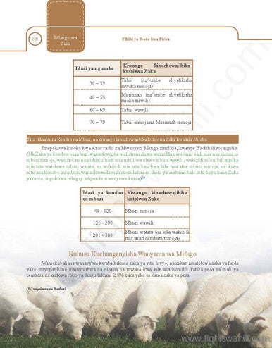 (Siwahili)Fiqhi Ya ‘Ibada Yenye Picha Zilizochorwa-5