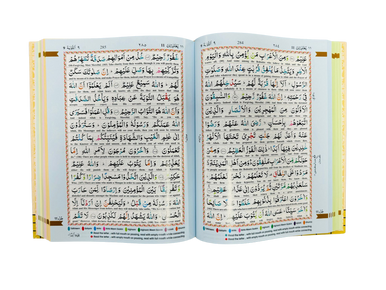 The Holy Quran Color Coded with Arabic Text and English Translation 13 LINES -3CC
