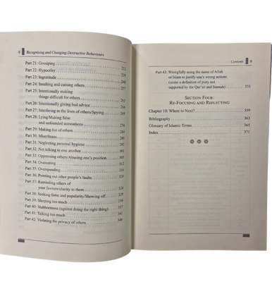 Therapy from Quran and Sunnah 3 - Recognising and Changing destructive Behaviours