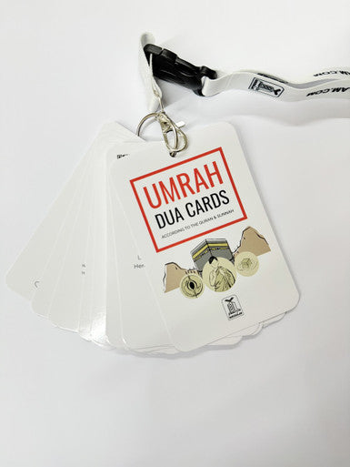 Umrah Dua Cards (according to Quran and sunnah)