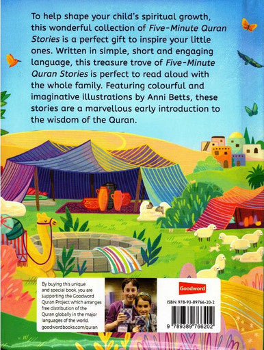 Five-Minute Quran stories, (25066), 9789389766202