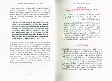 40 HADITH ON COMMUNITY SERVICE & ACTIVISM (25024)