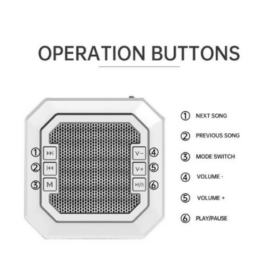 Touch Lamp Azan Clock Quran Cube Speaker QB303-2