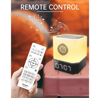 Touch Lamp Azan Clock Quran Cube Speaker QB303