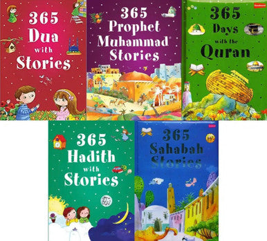 365 Days story Books For Kids Hard Cover (Bundle)-1