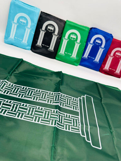 TRAVEL POCKET PRAYER MAT (RUG JA-NAMAZ)  IN POUCH