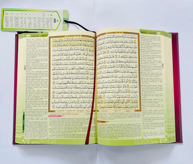 AL QURAN ARKARIM TERJEMAHAN & TAJWID BERWARNA B5 Medium Random colors
