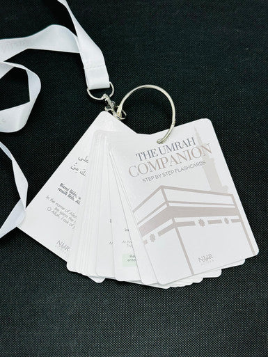 Umrah Flashcards + Lanyard