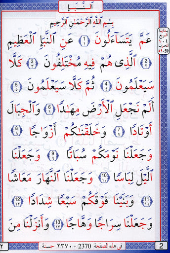 Al Mushaf Al Wazeh ( Juzz Amma ) المصحف الواضح-2