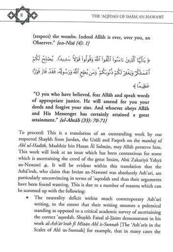 The Aqidah Of Imam An-Nawawi-4