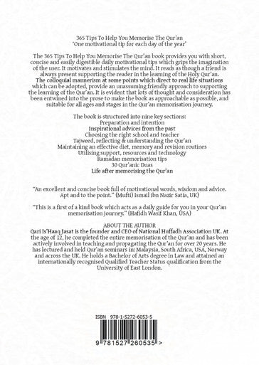 365 Tips To Help You Memorise The Quran (24843), 9781527260535