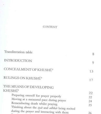 Developing Khushu In The Prayer-3