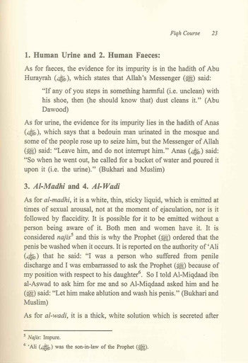 Fiqh Course Tahaarah, Salaah & Janaa'iz-5