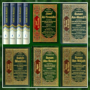 Authentic Hadith Collection,Sahih AlBukhari,Muslim,ibn majah,Tirmidhi,Nisai, Abu Dawood-1