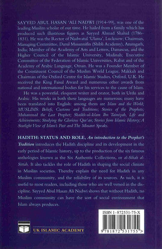 Hadith Status & Role by Syed Abul Hassan Ali AL Nadwi