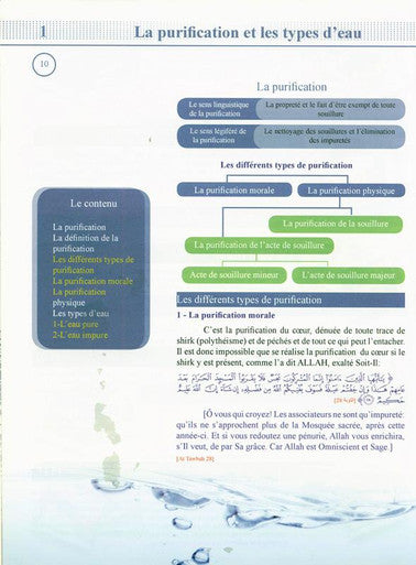 (French)La jurisprudence du culte en images, simplification et enseignement des règles de l'islam-2