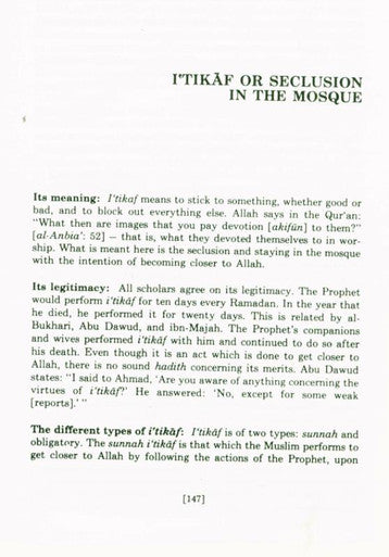 Fiqh Us-Sunnah vol 3: Alms Tax and Fasting-5