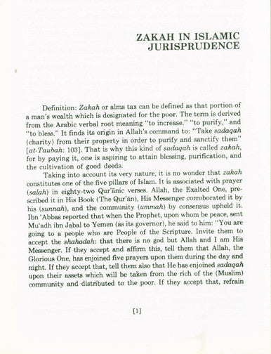 Fiqh Us-Sunnah vol 3: Alms Tax and Fasting-3