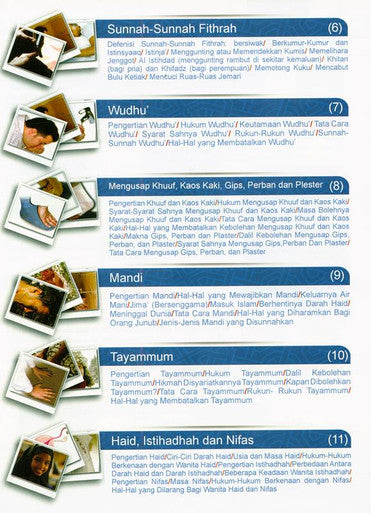 (Indonesian)Fikih Ibadah Bergambar_ Ilustrasi yurisprudensi tindakan pemujaan dengan Cd