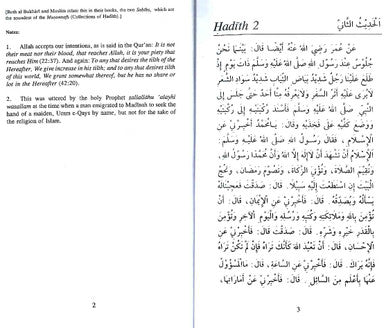 Imam Nawawi's collection of Forty Hadith-4