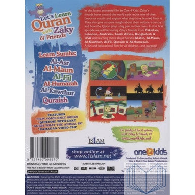 Let's Learn Quran With Zaky and Friends DVD-2