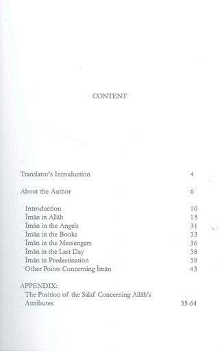 The correct Islamic Aqidah & that which opposes it-3