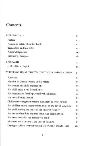 The Virtue of Remaining Steadfast when Losing a Child