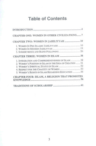 Women in Jahiliya and Islam-3