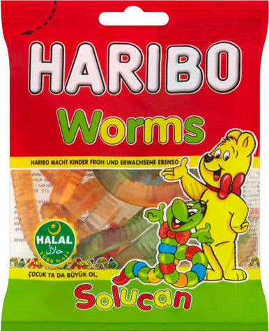 Worms Solucan By Haribo Sweets-1