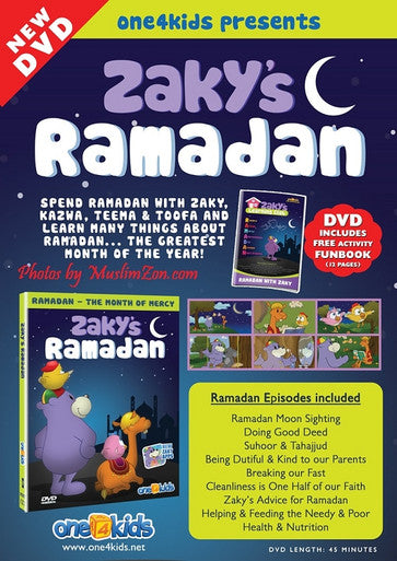 Zaky's Ramadan – Ramadan with Zaky & Friends DVD-1