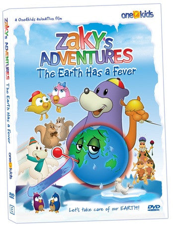 Zaky's Adventures The Earth Has a Fever DVD